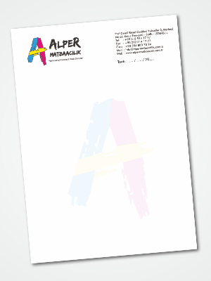 Antetli Kağıt | Alper Matbaacılık