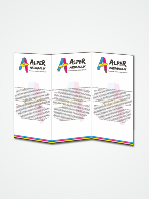 A4 Broşür | Alper Matbaacılık